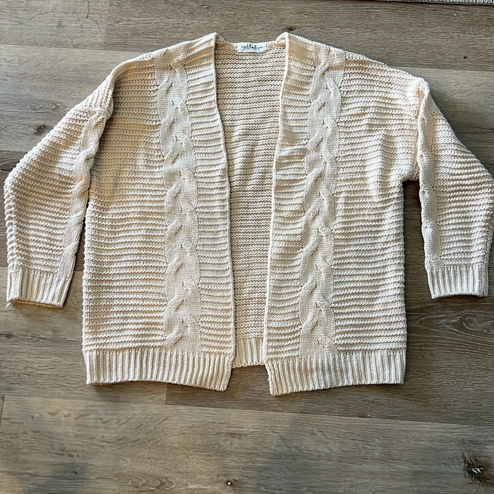 Mod Boutique Cream Sweater